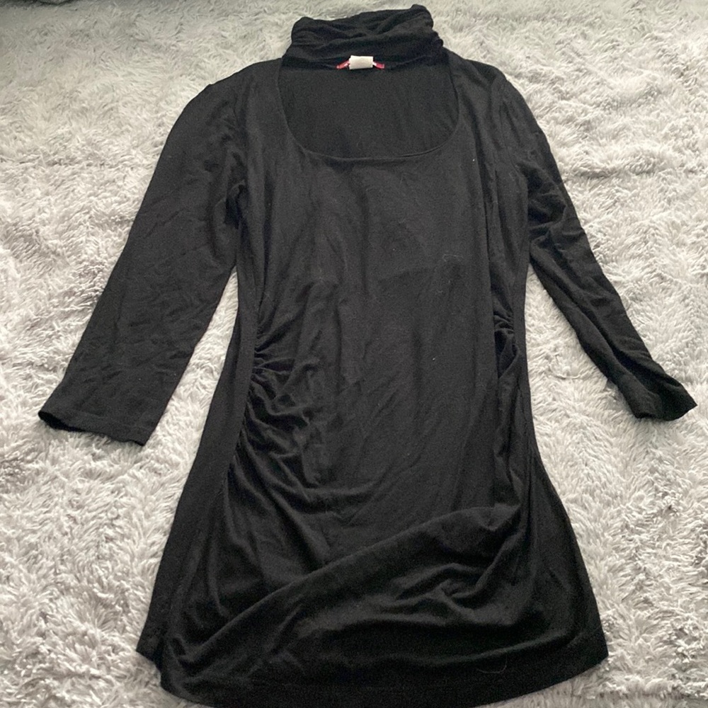 Saevergate open chest, long sleeve, mini dress or shirt